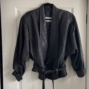 Leather Coat